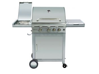 G21 California BBQ Premium line gázgrill, 4 égőfej + ajá