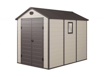 G21 PAH 523 kerti tároló - 188 x 278 cm, bézs, műanyag