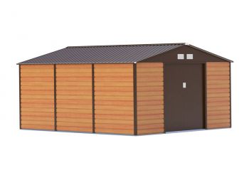 G21 GAH 1300 - 340 x 383 cm kerti ház, barna