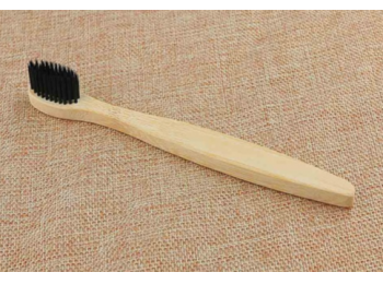 Bambusz fogkefe fekete