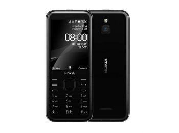 Nokia 8000 4G Dual Sim Fekete Kártyafüggetlen mobiltelefon