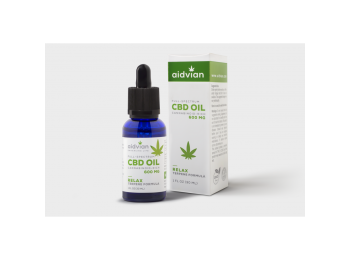 CBD olaj 30 ml 600 mg. Relax - Aidvian-