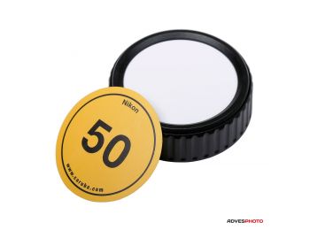 Caruba objektív hátsó sapka matricával Nikon objektívek