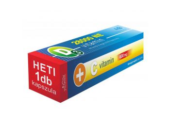 Vita crystal d3-vitamin 28000ne+c-vitamin kapszula 4db