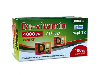 Jutavit d3-vitamin 4000 ne olíva kapszula 100db