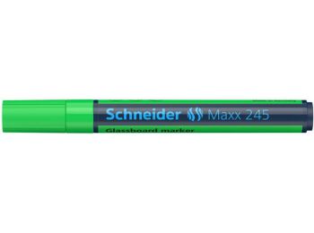 Üvegtábla marker, 1-3 mm, SCHNEIDER  Maxx 245, zöld (TSC2