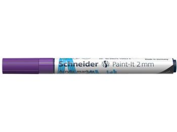 Akril marker, 2 mm, SCHNEIDER Paint-It 310, lila (TSC310L)