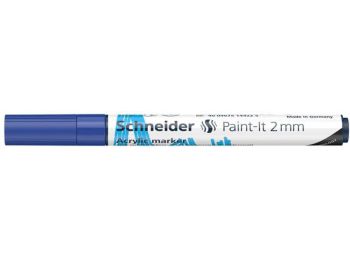 Akril marker, 2 mm, SCHNEIDER Paint-It 310, kék (TSC310K)