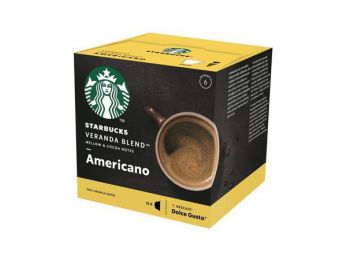 Kávékapszula, 12 db, STARBUCKS by Dolce Gusto®, Veranda Blend Americano (KHK718)