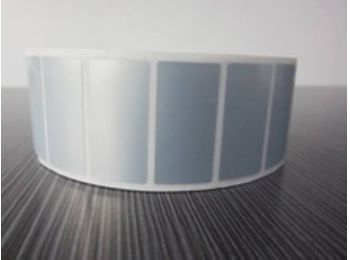 40x70mm PET chrome matt címke - 3543 db / tekercs