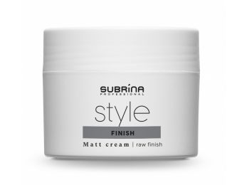 Subrina Style Finish ultra erős matt hajformázó krém, 100 ml