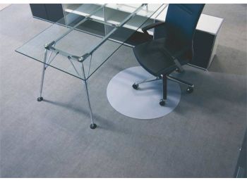 Székalátét, szőnyegre, kerek, 90 cm, átmérő, BSM, át