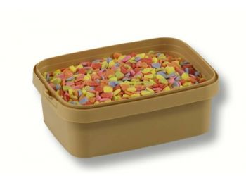 Színes szív cukorkonfetti