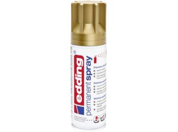 Akrilfesték spray, 200 ml, EDDING 5200, matt arany (TED5200