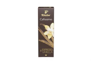 Kávékapszula, 10 db, TCHIBO Cafissimo Espresso Vanilla (KHK796)