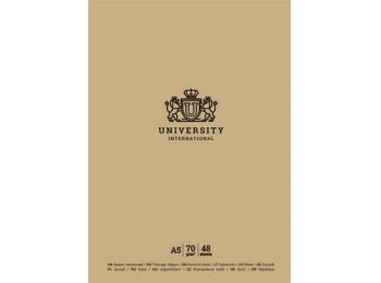 Füzet, tűzött, vonalas, A5, 48 lap, SHKOLYARYK University