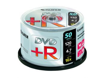 FujiFilm DVD+R 4.7GB 16x hengeres, 50db