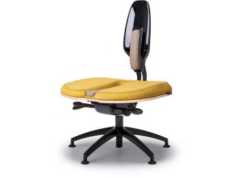 NESEDA Sárga ergonomikus irodai szék