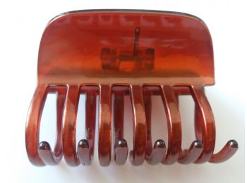 Byou bordó hajcsipesz HCS141, 6,5 cm