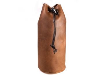 Kalahari KAKORO L-M20 bőr objektív tok 20x9cm