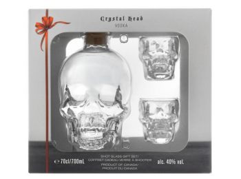 Crystal Head vodka 0,7L 40% pdd.+ 2 pohár