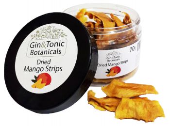 Gin Tonic Botanicals kis tégelyben szárított mangó csíkok 70gr