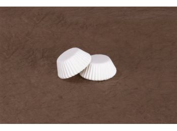 2,5 cm-es fehér süthető bonbon kapszli
