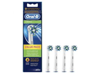 Braun Oral-B CrossAction EB50-4 fehér pótfejek (4db)