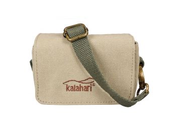 Kalahari GOBABIS K-9 vászon kompakt fényképezőgép táska, khaki