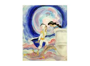 Aladdin élményfestő csomag (24x30-as vászon - Kis csomag)
