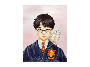 Harry Potter élményfestő csomag  (24x30-as vászon - Kis csomag)