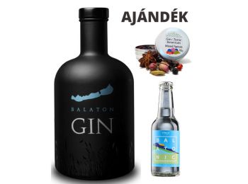 Balaton gin - 0,7L (40%) ajándék fűszerrel és tonikkal