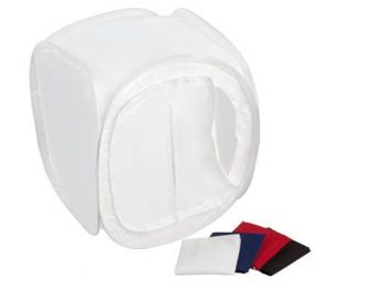 Godox 150x150 cm tárgy sátor doboz (4 színű háttér: piros, fehér, kék és fekete)DF-01-150