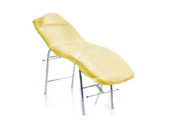 Roial frottír kozmetikai ágyhuzat, sárga, 80x200 cm