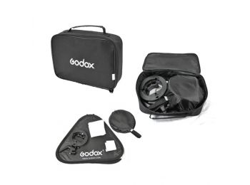 Godox S-típusú 40x40cm-es Softbox és rendszervaku tartó 