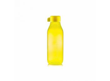 Szögletes öko palack 500 ml sárga csavaros kupakkal Tupperware