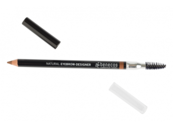 Benecos szemöldökceruza- és fésű - lágy barna