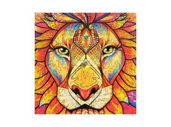 Fa puzzle - Oroszlán