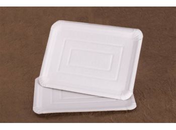 20*27,5 cm-es fehér papírtálca