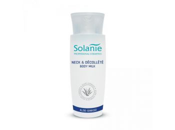 Solanie Aloe Ginkgo Nyak-dekoltázs és testápoló tej, 150 ml