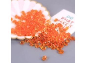 Acryl kristály - narancs