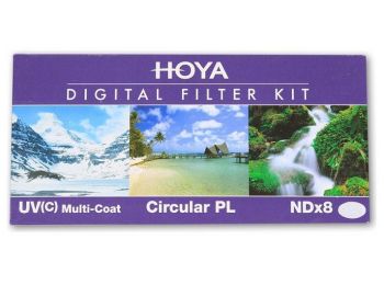 Hoya Digital Filter Kit UV,CPL,ND 43mm szűrőkkel