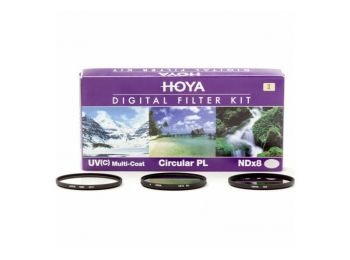 Hoya Digital Filter Kit UV,CPL,ND 82mm szűrőkkel