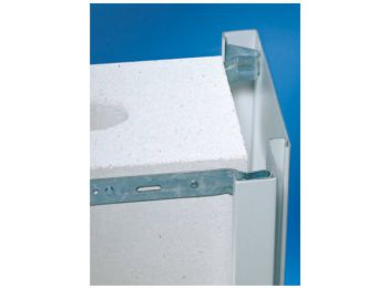 Novoferm kőműves acél válaszfaltok fehér alapozott pors