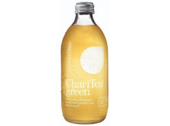 ChariTea Green bio jeges zöld tea gyömbérrel és mézzel 330ml