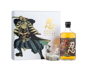 Shinobu Blended Whisky Mizunara Oak Finish ajándékcsomag -