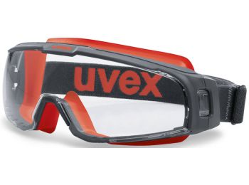 UVEX U-SONIC VÍZTISZTA GUMIPÁNTOS MUNKAVÉDELMI SZEMÜVEG