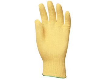 KÖTÖTT VÉKONY KEVLAR KESZTYŰ, VÁGÁSBIZTOS, HŐÁLLÓ