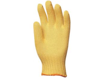 KÖTÖTT VASTAG KEVLAR KESZTYŰ, VÁGÁSBIZTOS, HŐÁLLÓ