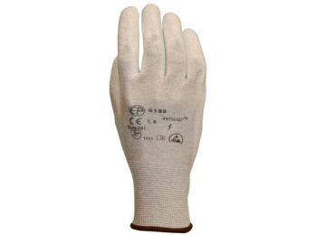 EP ESD POLIAMID/KARBON KESZTYŰ, MÁRTOTT POLIURETÁN TENYÉ